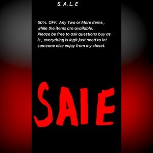 Everything on site for SALE